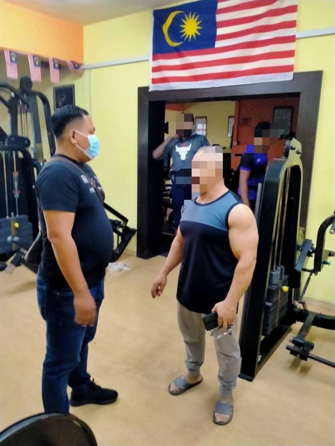 A gym owner at Bagan Luar, Butterworth was issued the RM10,000 compound yesterday for opening his gym during the total lockdown or Full Movement Control Order (FMCO).
