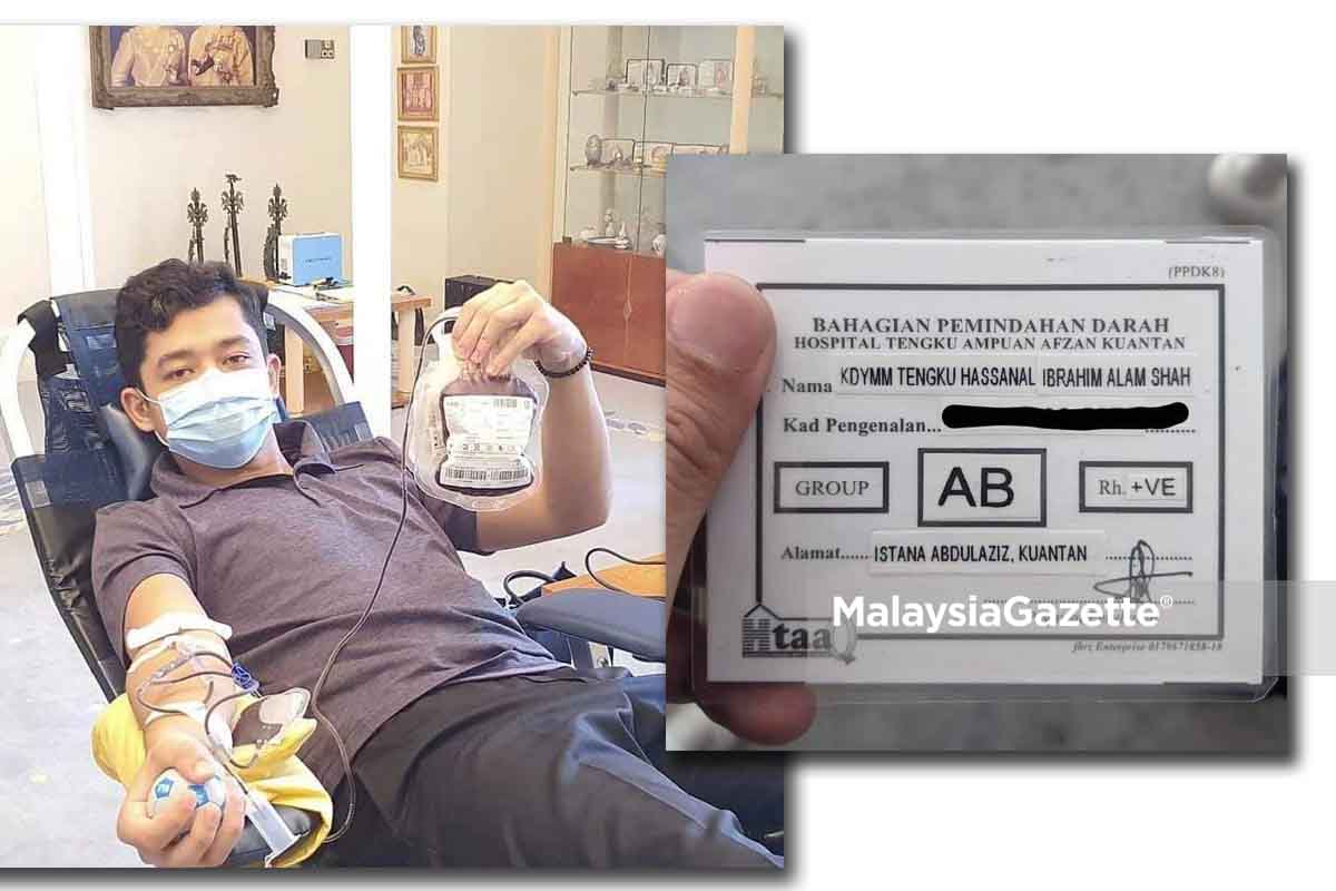 Pemangku Raja Pahang berkenan derma darah