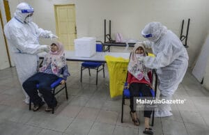 Kadar vaksinasi Sabah belum sampai 80 peratus
