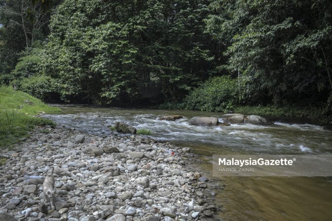 Sungai Langat dangerous water level