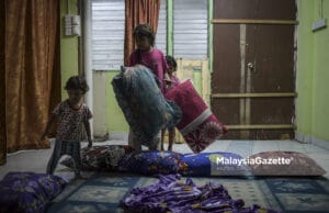 Bekas Pengaman PBB dan Keluarga Berteduh di Rumah Transit