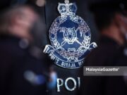 Polis tahan dua penganggur cuba seludup minyak masak, gula ke Thailand PDRM logo police lockup death Benedict Thanilas