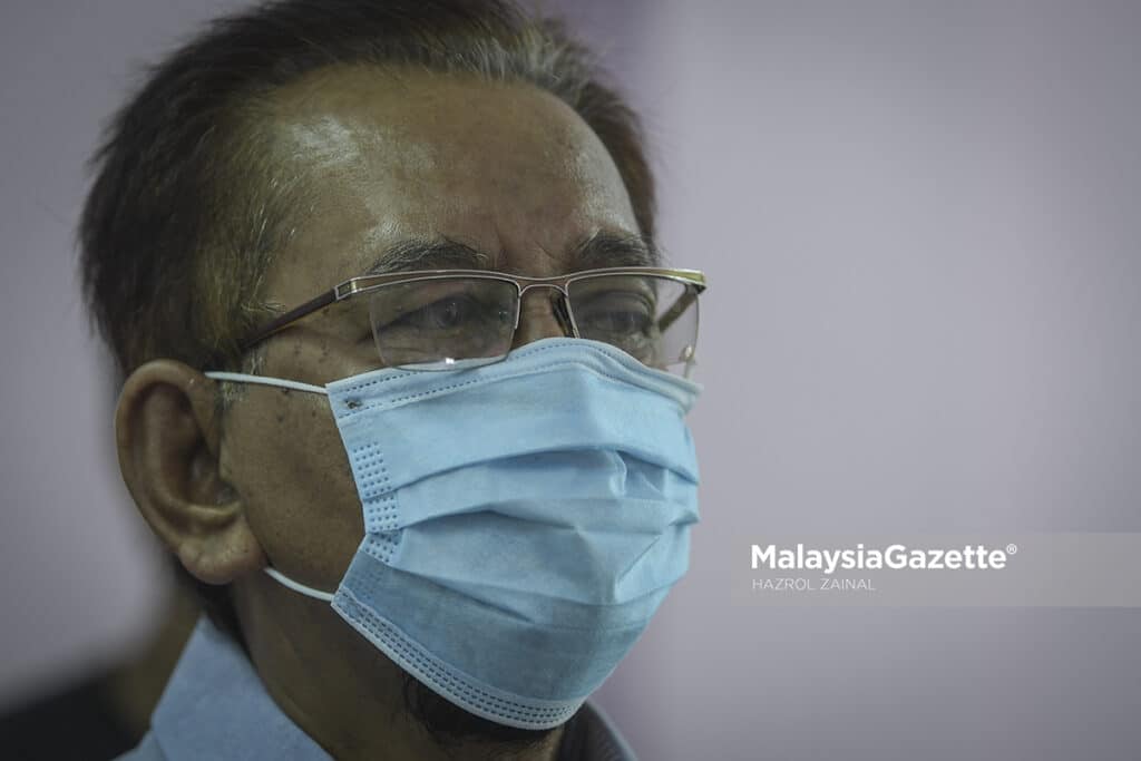 Temubual bersama Naib Presiden Pertubuhan Produk Ummah Malaysia, Razali Latiff selepas memberikan barangan keperluan harian kepada warga Rohingya dan Myanmar di Selayang, Kuala Lumpur. Foto HAZROL ZAINAL, 27 JUN 2021.