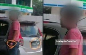 A man who wore ‘pink bracelet’ without face mask while fuelling up at a petrol station in Bentong has been arrested by the police for further investigation.