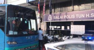 A factory bus driver and his employer are fined RM12,000 in total for violating the SOP of Full MCO by fetching 34 MRT station construction workers in the bus, exceeding the 50 percent capacity set by the National Security Council (MKN).