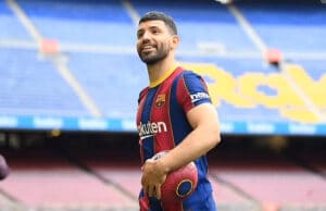 Sergio Aguero sertai Barcelona