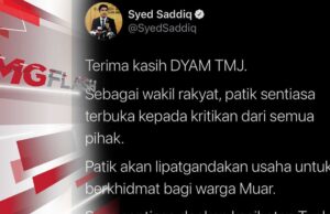 Syed Saddiq Ucap Terima Kasih Kepada TMJ, Lebih 3,000 Kompaun SOP Dikeluarkan Sejak 1 Jun #MGFlash