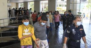 The Sessions court have sentenced 25 Bangladeshi men to RM125,000 fine after they were found guilty in violating the standard operating procedures (SOP) by gathering during Hari Raya Aidiladha