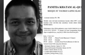 Benjy sempat khatam al-Quran dalam penjara