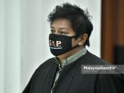Azalina Othman Said Covid-19 positive