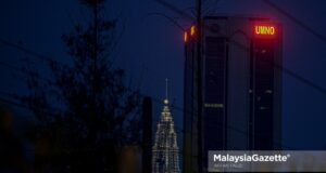 UMNO PM Menara Dato Onn at the World Trade Centre Kuala Lumpur (WTCKL). PIX: AFFAN FAUZI / MalaysiaGazette / 07 JULY 2021 withdraws support Muhyiddin Statutory Declaration SD Parliament Perikatan Nasional Professor Datuk Dr Shamrahayu Ab Aziz