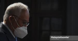Former Prime Minister, Datuk Seri Najib Tun Razak left the Kuala Lumpur Courts Complex after the proceeding of his 1 Malaysia Development Berhad (1MDB) corruption trial. PIX: SYAFIQ AMBAK / MalaysiaGazette / 12 JULY 2021 Zeti Akhtar Aziz family Jho Low Taek Jho corruption trial