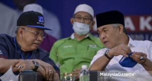 Annuar Musa Ahmad Zahid Hamidi UMNO withdraws support Muhyiddin Yassin Perikatan Nasional Supreme Council meeting