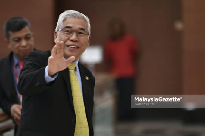 Ahli Parlimen Pasir Gudang, Hassan Abdul Karim ketika hadir pada Sidang Dewan Rakyat di Bangunan Parlimen, Kuala Lumpur. foto FAREEZ FADZIL, 28 NOVEMBER 2019