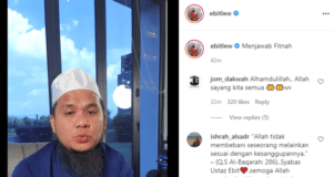 Independent Islamic preacher, Ustaz Ebit Lew questioned the whereabouts of RM20 million contributed by Malaysians to the people in Gaza through Persatuan Cinta Gaza Malaysia Muhammad Nadir Al-Nuri Kamaruzaman who is better known as Nadir Al Nuri