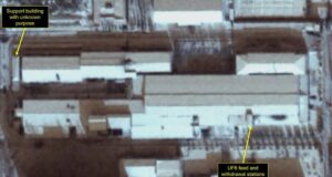 North Korea nuclear reactor A satellite image of Yongbyon from December 2019