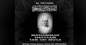 Mohammed Hayssam Musa, the son for former Chief Minister of Sabah Tan Sri Musa Aman dies after battling lymphoma cancer and Covid-19 today. Mohammed Hayssam Musa meninggal dunia hari ini.