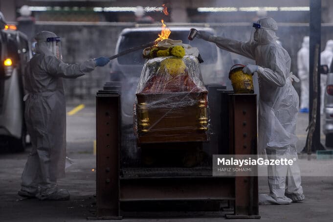 Covid-19 deaths body death hindu crematorium indian