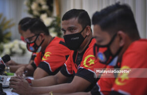 Presiden Pertubuhan Kebajikan Melayu Islam Beriltizam Kebangsaan, Ismawi Ismail bercakap isu berkenaan Titah YDPA serta haba politik semasa Covid-19 di Restoran Budi, Petaling Jaya, Selangor. Foto SYAFIQ AMBAK, 12 OGOS 2021.