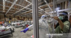 The Low-Risk Covid-19 Quarantine and Treatment Centre (PKRC) in MAEPS, Serdang, Selangor. PIX: SYAFIQ AMBAK / MalaysiaGazette / 18 MAY 2021.