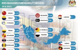 Jumlah positif Covid-19 catat 20,579 kes