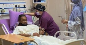 stent angiogram angioplasty heart surgery procedure Takiyuddin Hassan is now stable after three hours of angiogram surgery. PIX: Utusan
