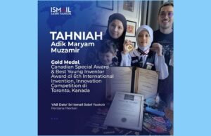 PM ucap tahniah kepada Maryam raih tiga emas Pertandingan Inovasi dan Reka Cipta