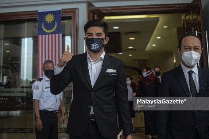 Syed Saddiq Syed Abdul Rahman not guilty claim trial money laundering PPBM Bersatu Armada