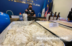 Bukit Aman bongkar makmal dadah di P. Pinang