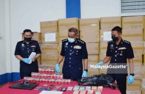 Penjaga stor dalang rokok seludup ditahan