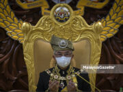 Yang di-Pertuan Agong, Al-Sultan Abdullah Ri'ayatuddin Al-Mustafa Billah Shah. endemic phase Parliament federal awards