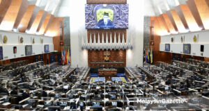 The Special Dewan Rakyat Sitting at the Parliament in Kuala Lumpur. PIX COURTESY OF THE DEPARTMENT OF INFORMATION / 26 JULY 2021. motion of confidence motions no confidence Supply Bill 2022 Budget