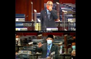 Shahidan dan Khalid di Dewan Rakyat