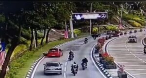 The police have recorded statements from the driver of the red car in the Jalan Kinabalu hit and run case involving a cyclist and seized his car for further investigation.