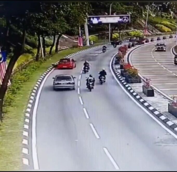 The police have recorded statements from the driver of the red car in the Jalan Kinabalu hit and run case involving a cyclist and seized his car for further investigation.