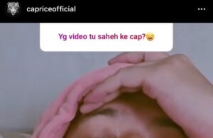 Caprice sindir siapa?