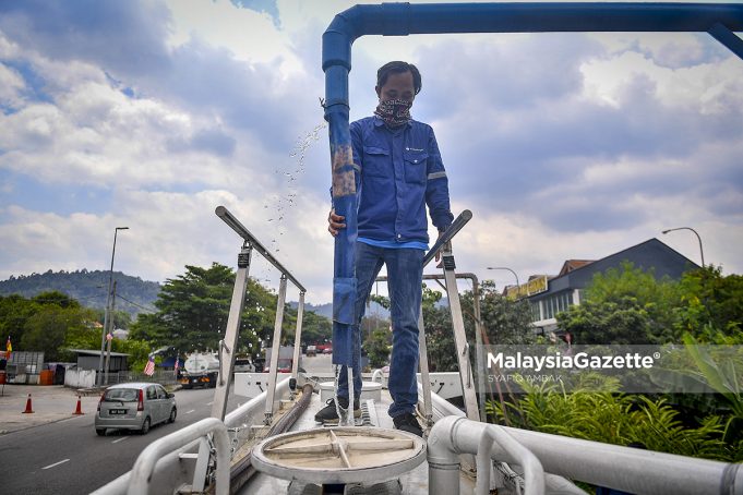 Air Selangor scheduled water disruption LRA SSP1