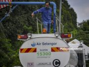 Bekalan air 13 kawasan pulih sepenuhnya esok ar selangor