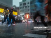 Tiga daerah Selangor dilanda ribut petir