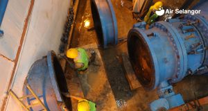 Scheduled maintenance water disruption water treatment plant