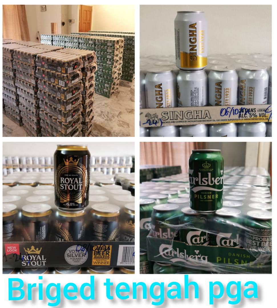 Rumah jadi pot jual edar arak tidak bercukai