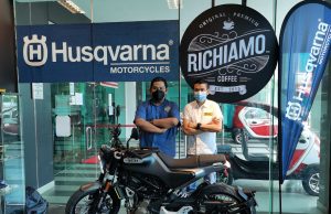 Husqvarna jelajah cawangan Richiamo Coffee