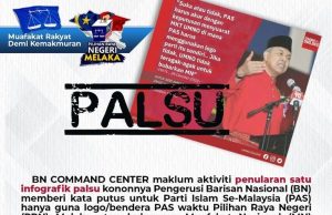 Jangan terpengaruh agenda burukkan BN