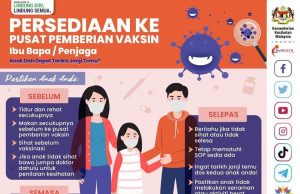 Rebah di tempat vaksin: 2 kes remaja gementar