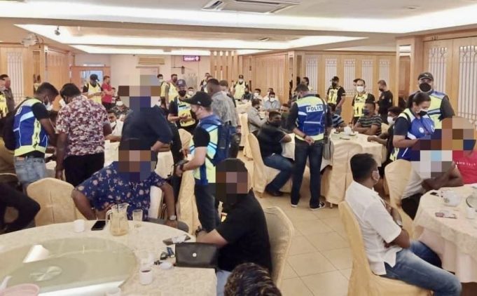 secret society gangsters gang members NGO Penang Approximately 40 men believed to be involved in gangsterism were arrested at a restaurant in Seberang Jaya.