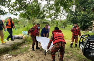 Mayat lelaki ditemui tersangkut di pokok tepi sungai