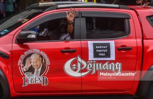 Konvoi Himpunan Rakyat Tuntut Tiga tak dapat sambutan