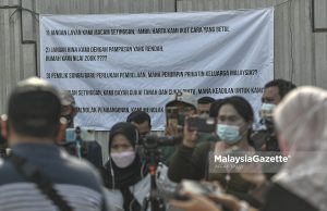 Penduduk Kampung Sungai Baru Bantah Pindah dan Pampasan Rendah