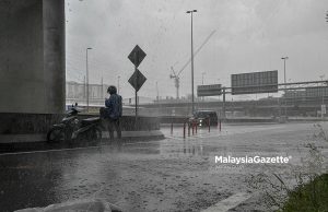 heavy downpour thunderstorm continous heavy rain MetMalaysia weather forecast