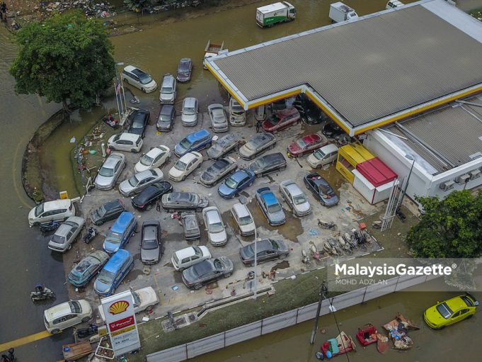 flood car theft flood victims Pasukan Cantas Team PDRM police
